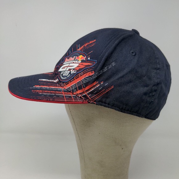 Top of the World Men's Red Bull GP Hat Blue One Fit Embroidered Logo - Picture 5 of 10